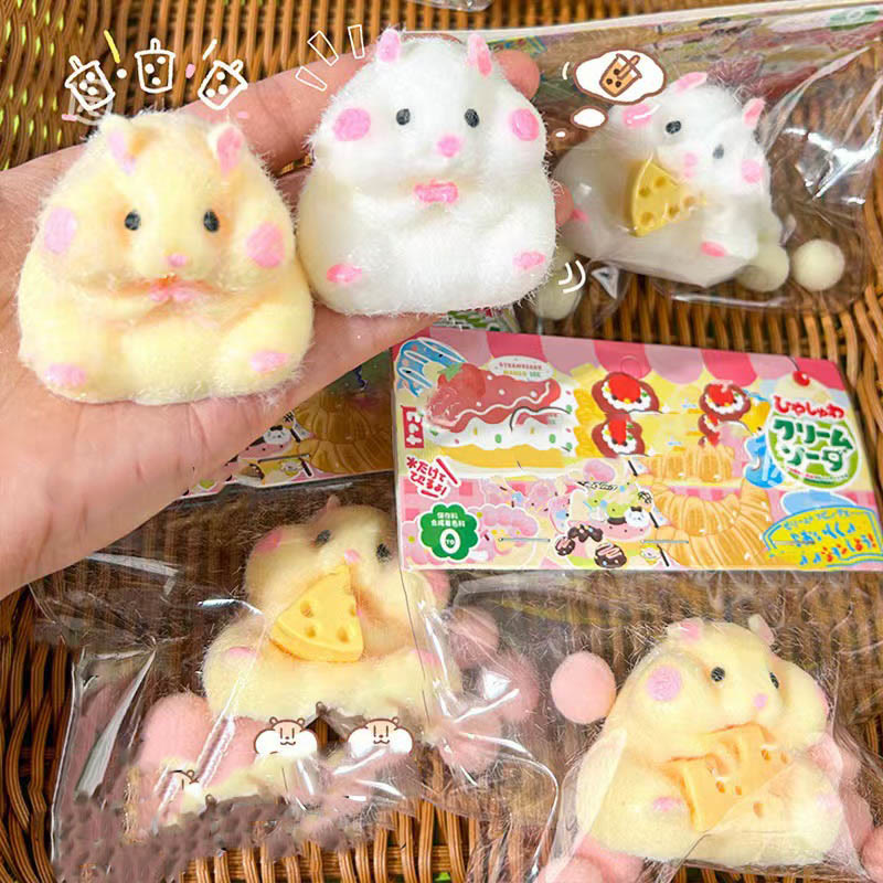 Cute Hamster Squishie Toy For Stress Relief Party Favors