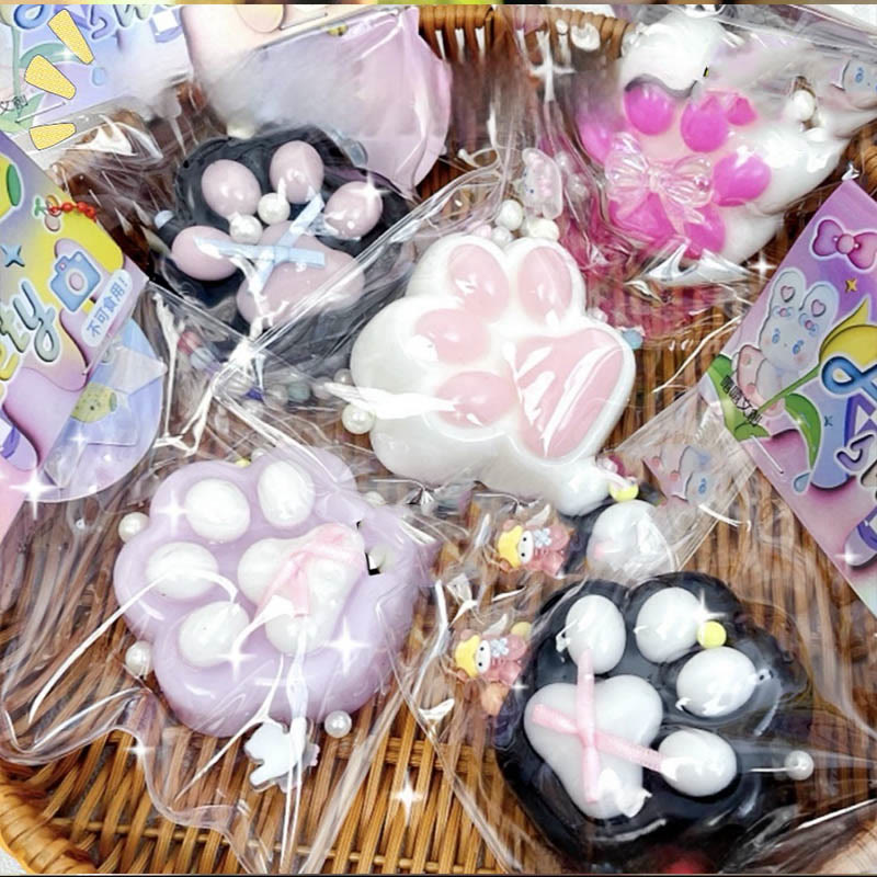 Cute Soft Big Paw Squishie Toy For Stress Relief Party Favors