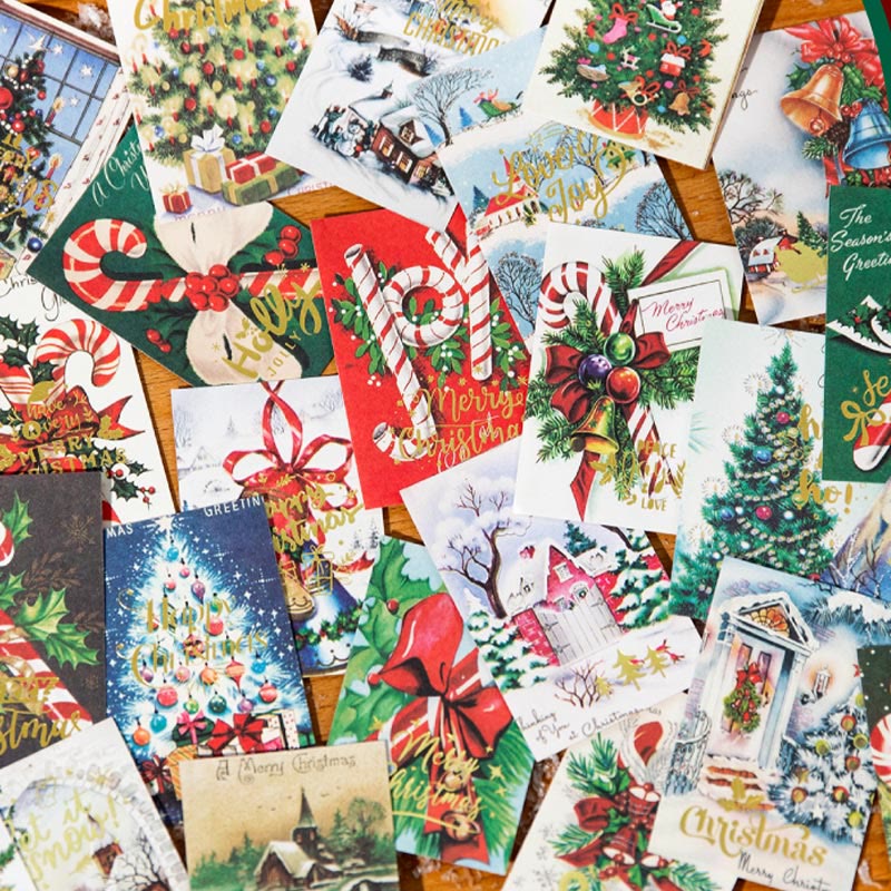 Christmas Stories Series Stickers For Decorative Journaling Crafts