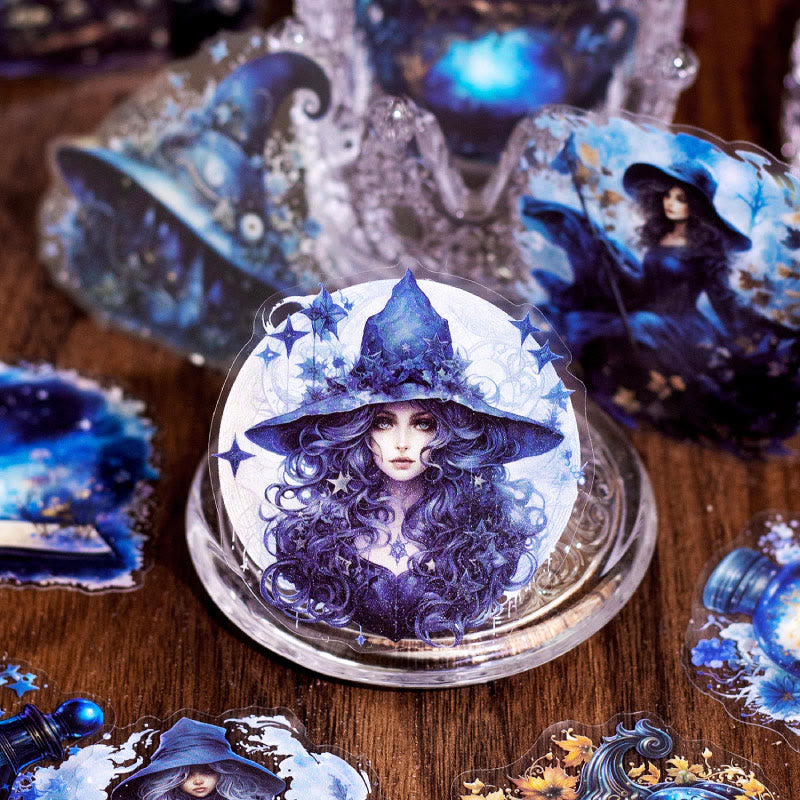 Magic Fantasy Series Stickers For Decorative Journaling Crafts