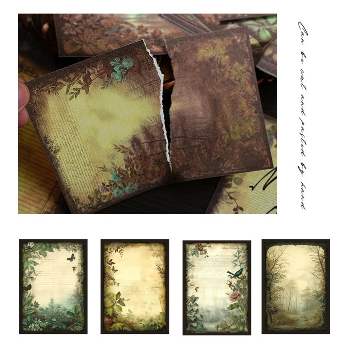 Wilderness Of Life Series Paper For Decorative Journaling Paper