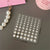 Rhinestone Pearl Decorative Stickers For Decorative Journaling Crafts