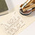 Personalized Initial Sign Book Embosser Stamp With Name For Writers