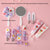 Diy Cream Glue Material Kit With Accessories Small Round Mirror