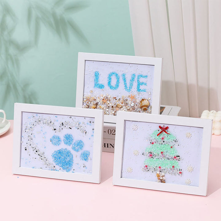 DIY Resin Kit With Accessories Photo Frame Beautiful Sea Series