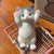 Cute Raised Hand Kitten Squishy Toy For Stress Relief Party Favors