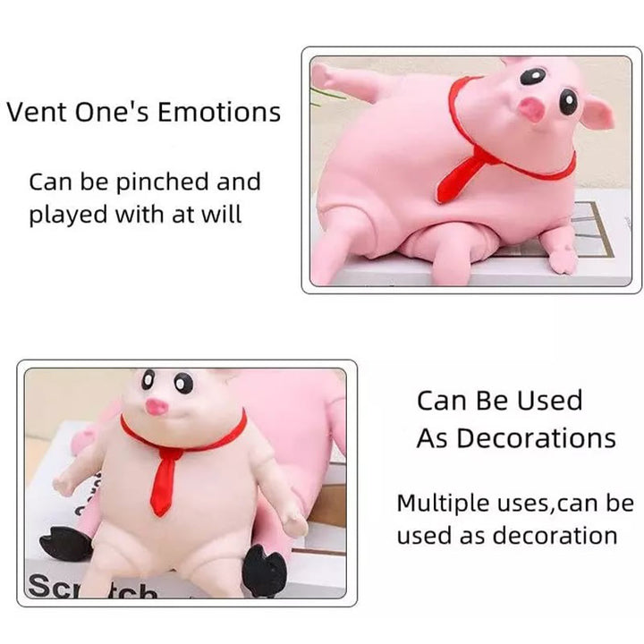 Cute Pinkskin Pig Squishie Toy For Stress Relief Party Favors