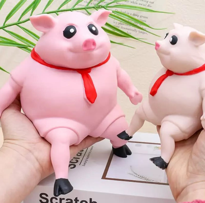 Cute Pinkskin Pig Squishie Toy For Stress Relief Party Favors