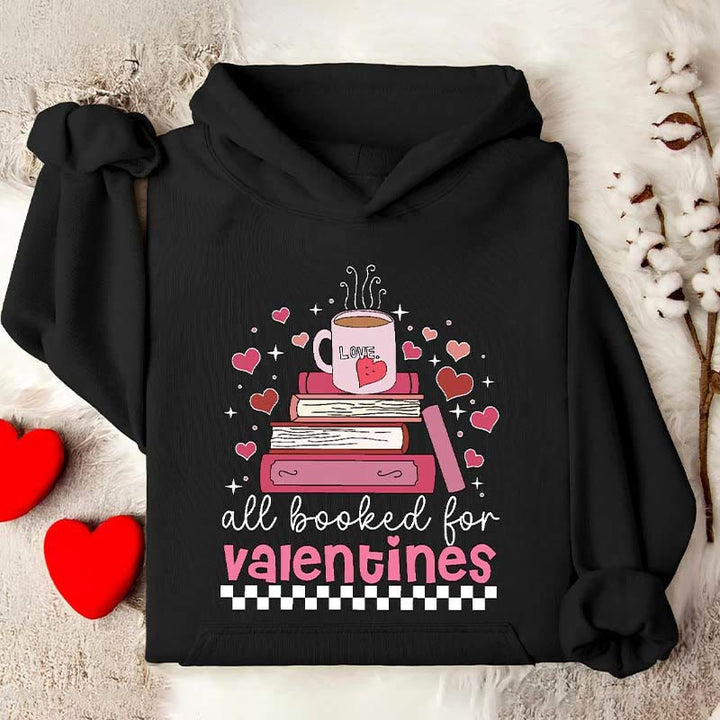 Bookish Valentine Crewneck Sweatshirt Pullover Sweatshirt Book Lover Gift