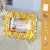 6 Inches DIY Mosaic Texture Painting Material Kit Picture Frames Souvenir Gift