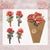 Flowers Letter Series Stickers For Decorative Scrapbook Supplies