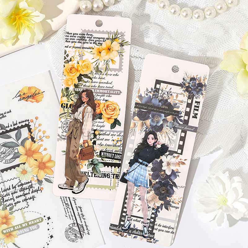 Flowers Weaving Dream Series For Decorative Scrapbook Supplies