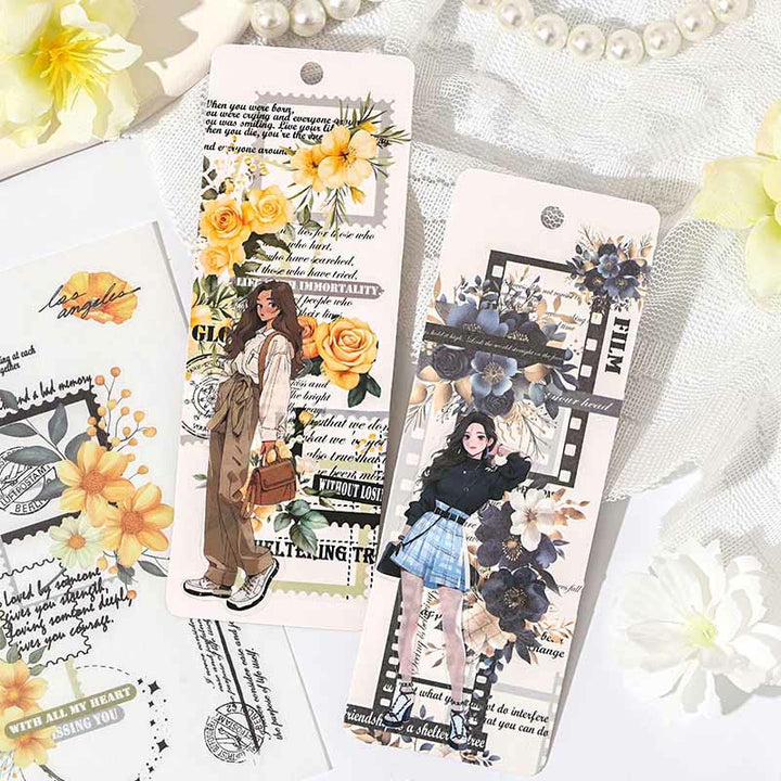 Flowers Weaving Dream Series For Decorative Scrapbook Supplies