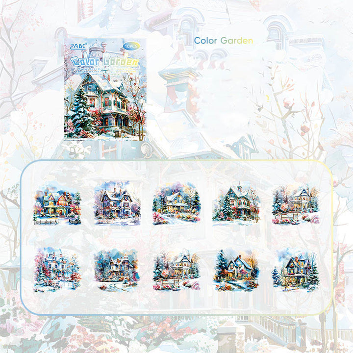 Dream Garden Series Stickers For Decorative Scrapbook Supplies