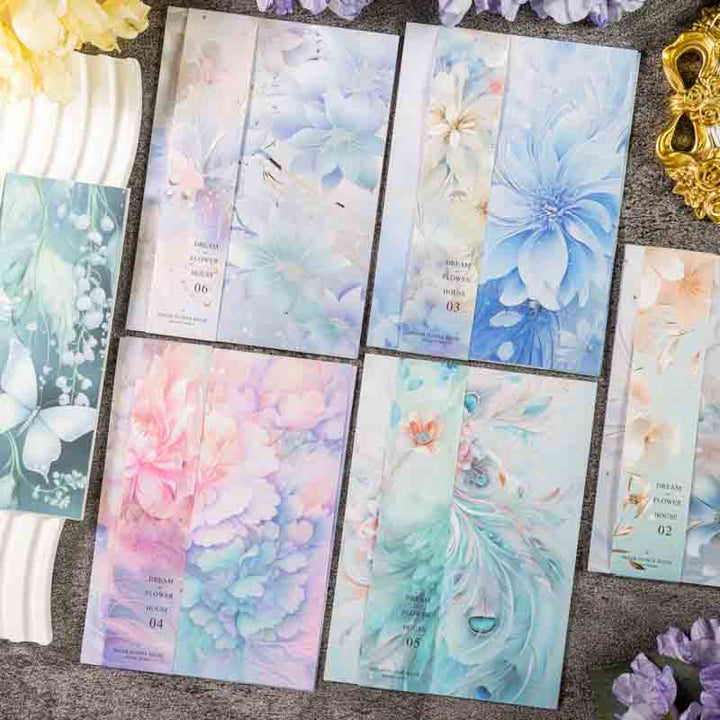 Flowers Have Their Own Period Series Stickers For Decorative Scrapbook Supplies