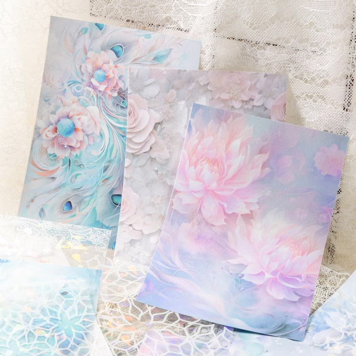 Flowers Have Their Own Period Series Stickers For Decorative Scrapbook Supplies