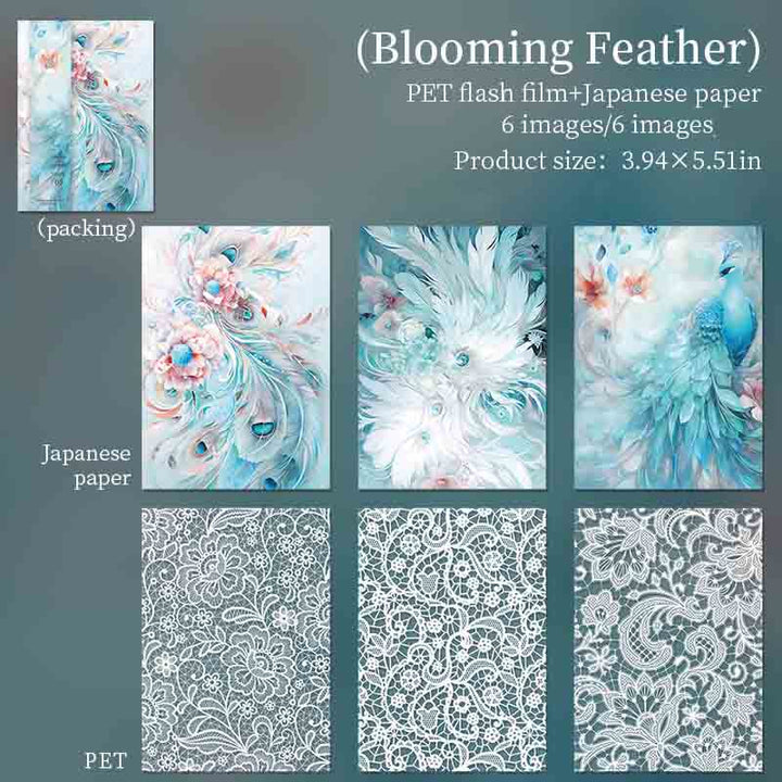 Flowers Have Their Own Period Series Stickers For Decorative Scrapbook Supplies