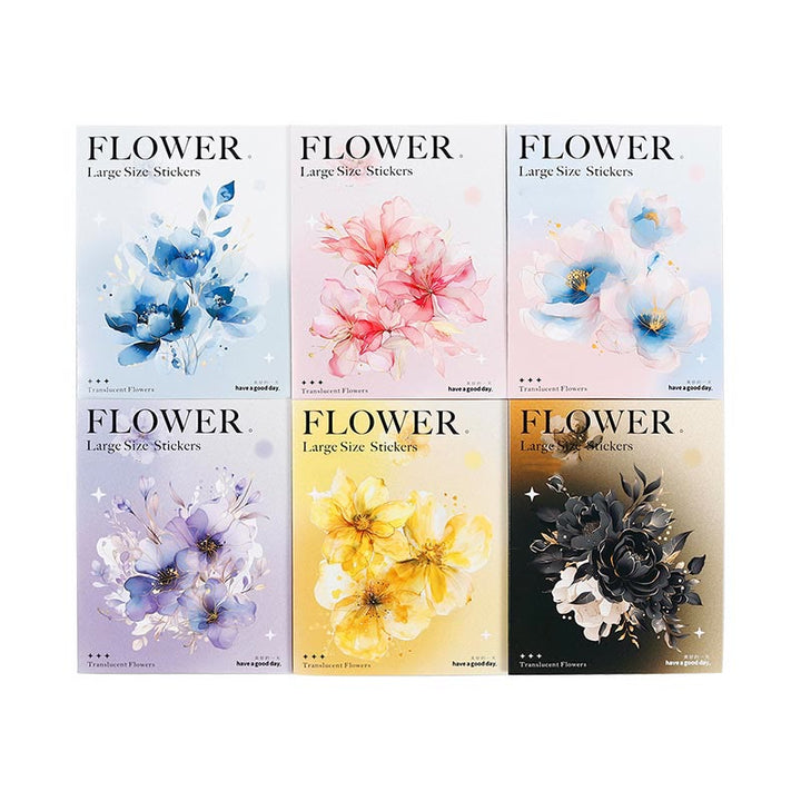 The Flower Dream Series Stickers For Decorative Scrapbook Supplies