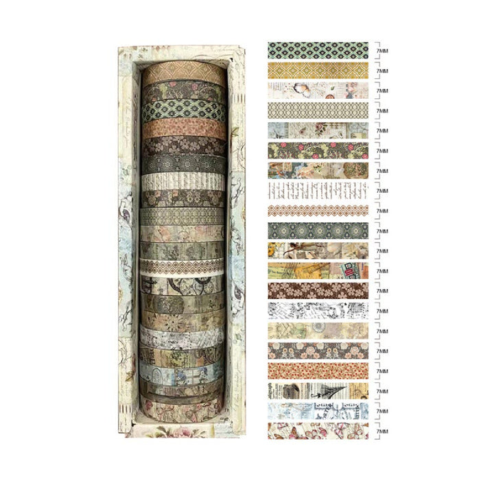 20 Rolls Set First See Series Washi Tape Decorative Scrapbook Tape