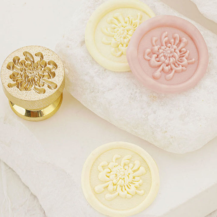 3D Embossed Girl's Thoughts Series Seal Wax Stamp Head