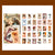 60pcs Vintage Stamp Series Sticker For DIY Journal Decor