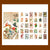 60pcs Vintage Stamp Series Sticker For DIY Journal Decor