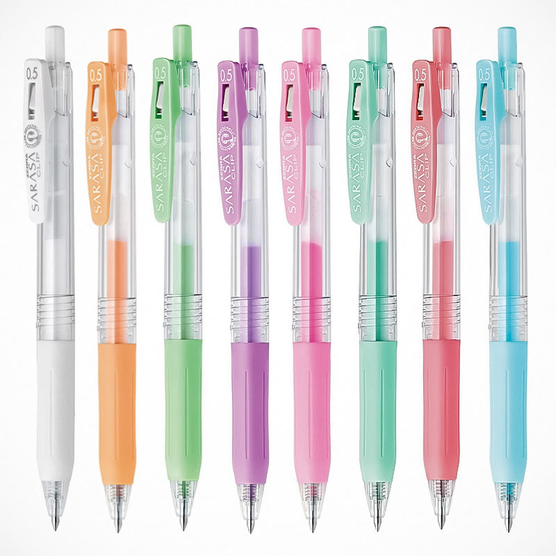 0.5mm Tip Pens For Students Classic Shape Office Supplies