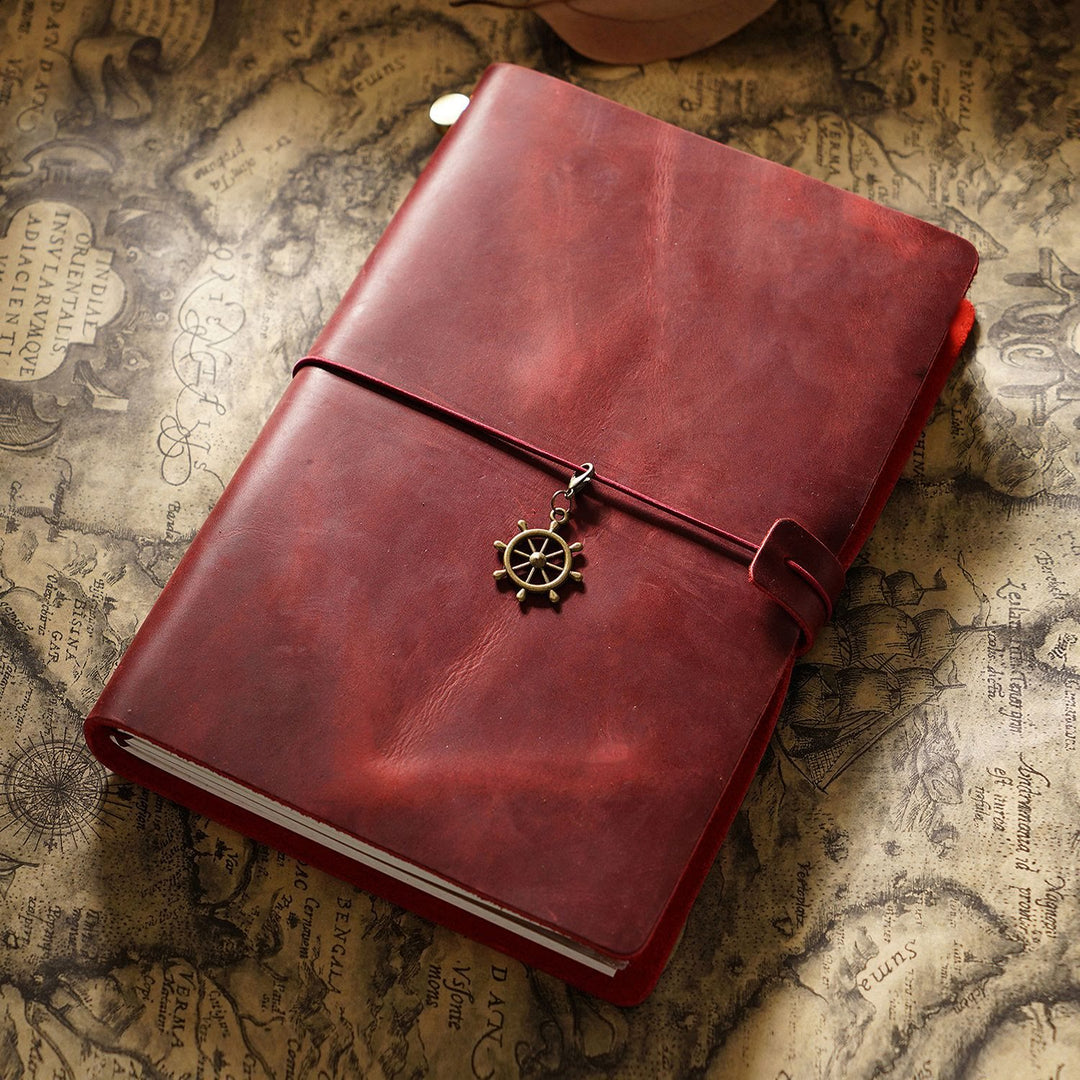 PU Leather Cover Notebook For Travel Daily Record