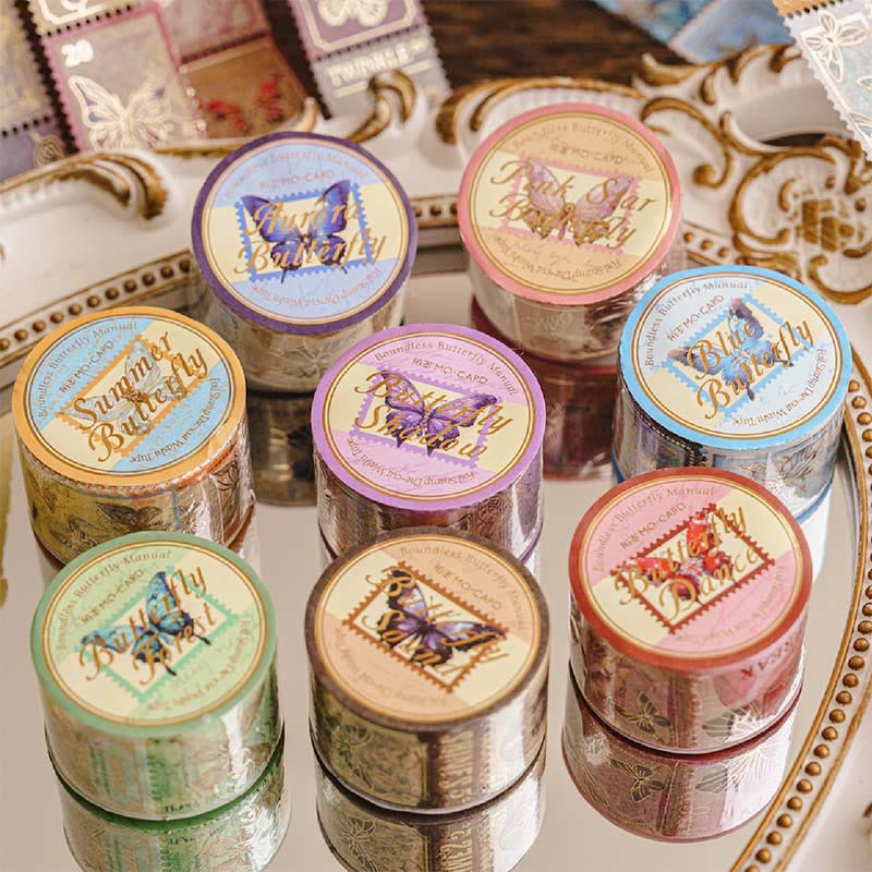 Vintage Natural Kawaii Washi Tape Set Decorative Tape