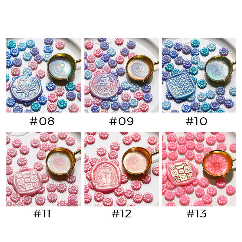 100pcs Romantic Auroral Wax Beads For Stamp Sealing Wax