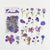 Nature Series Botanical Stickers Clear Cut-Out Flowers Sticker