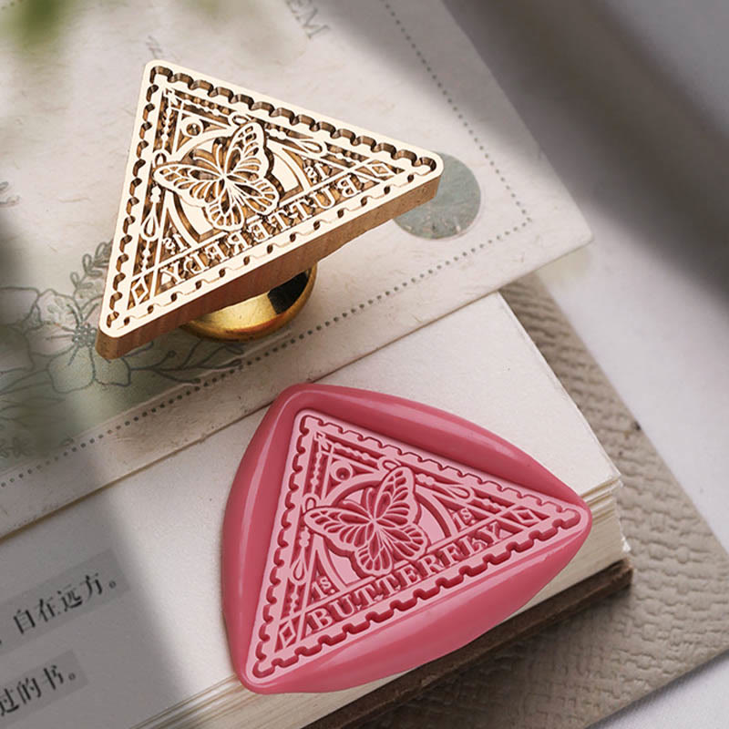 Special-Shaped Triangle Series Seal Wax Stamp Decorative Gift