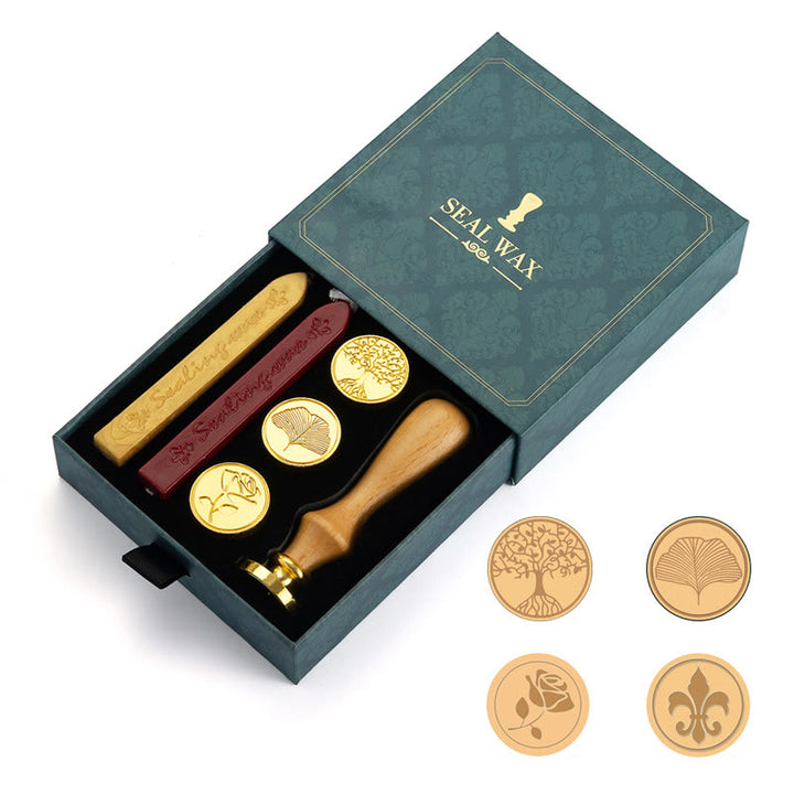 Warm Presents Series Wax Seal Stamps Gift Set