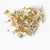 DIY Nail Painting Decorative Arts Highlighting Crushed Gold Leaves