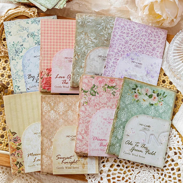 Gentle Wind Series Paper Decorative Journaling Paper