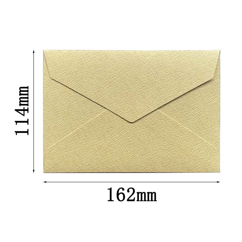 Linen Envelope For Letter Retro Classic Style Invitation Envelope