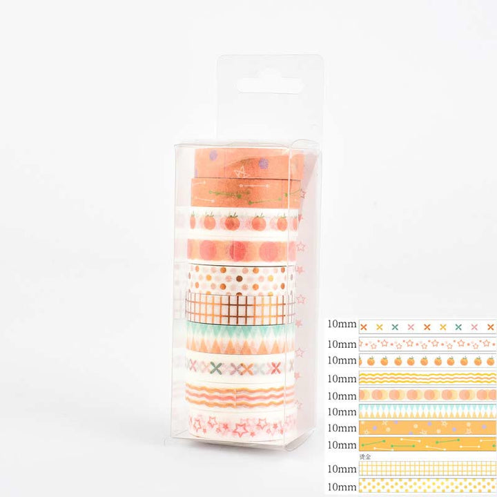 Cute Girls Series Washi Tape Set Scrapbook Tape Kit