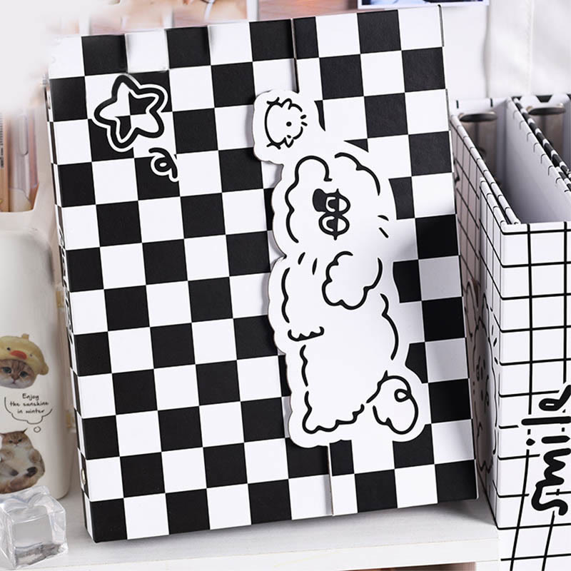 Cute Cartoon Dog Photo Album With Loose Leaf Binder