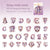 26 Baroque Alphabet Art Series Sticker For DIY Journal Decor