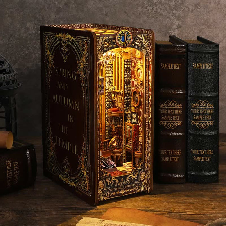 Covenant Church DIY Book Nook Miniature Kit 3D Wooden Puzzle for Decoration