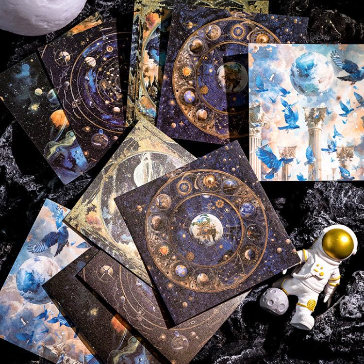 Lunar Mail Series Paper Set Decorative Journaling Paper