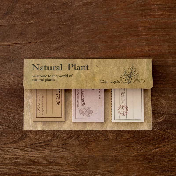 Plant Invitation Series Label Paper Decorative Journaling Paper