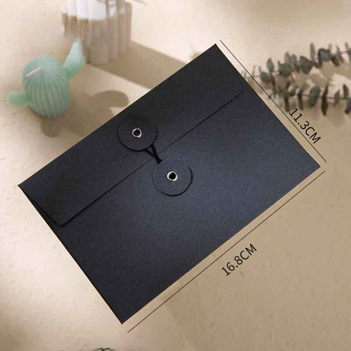 Kraft Paper File Folders A4/A5/A6 Envelopes Project Pockets for Greeting Card Document File