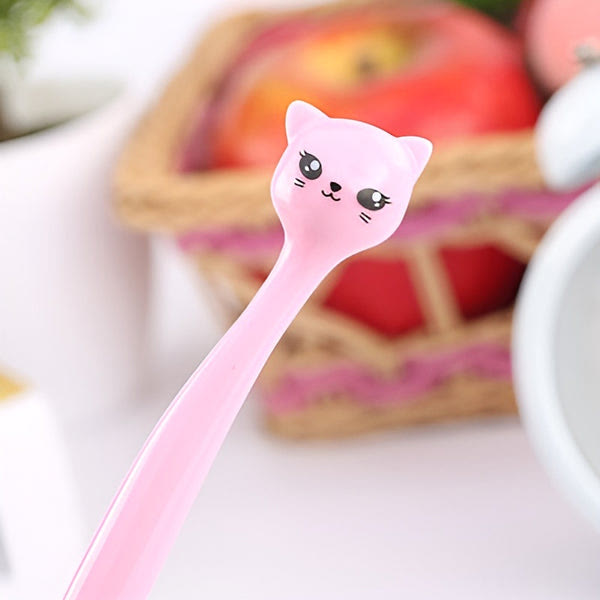 0.5mm/0.38mm Tip Pens For Students Cute Cat Pattern Office Supplies