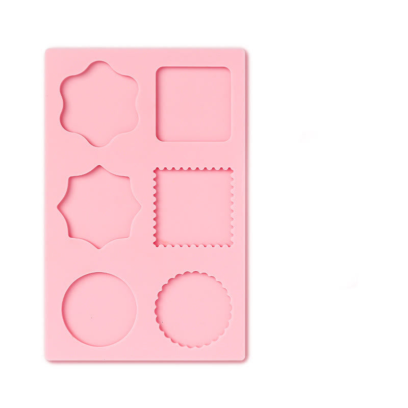 6 Patters Silicone Mold Pad For Wealing Wax Stamp