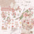 Time Memory Series Floral Stickers Vintage DIY Scrapbook Decor