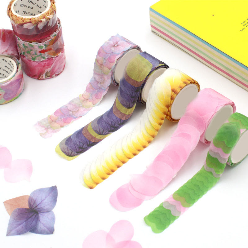 Japanese Styles Flower Series Washi Tape Decorative Scrapbook Tape