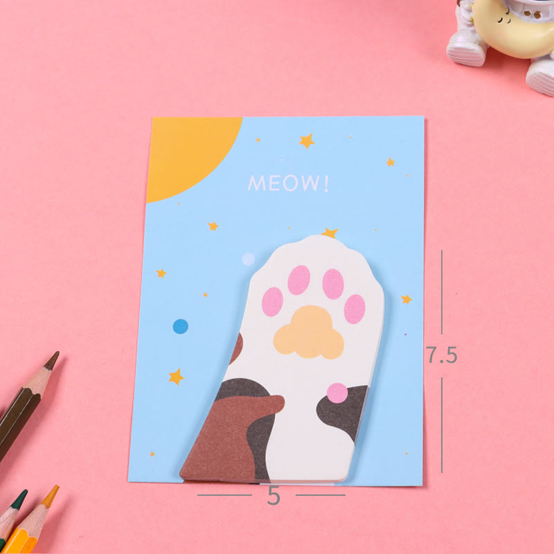 Cute Claw Stcky Notes Cartoon Marker Memo Kawaii Gifts