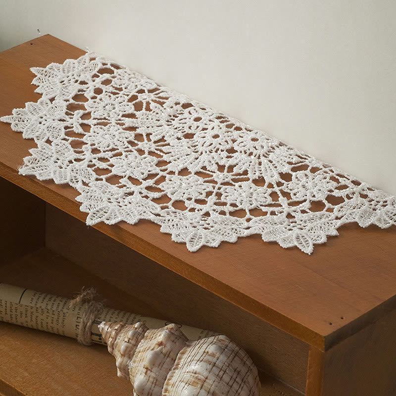 Lace Placements European Crochet Coasters Vintage Embroidery Insulated Tablecloth