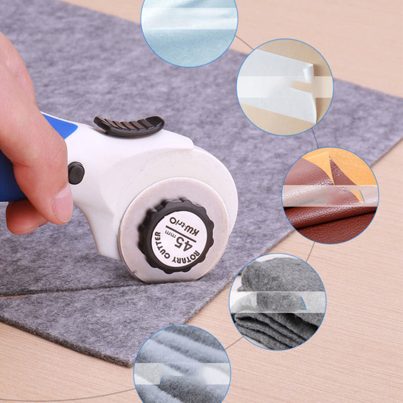 45mm Handheld Rotary Trimmer Paper Cloth Cutting Knife DIY Tool